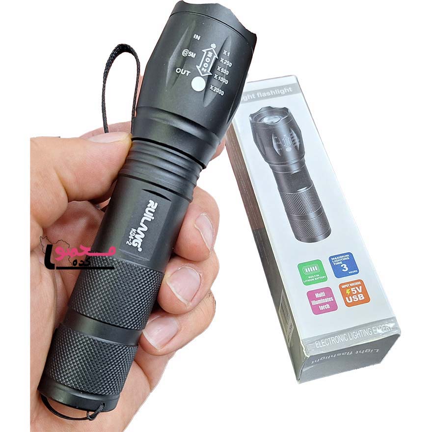 چراغ قوه یو وی مدل Light flashlight K04-2
