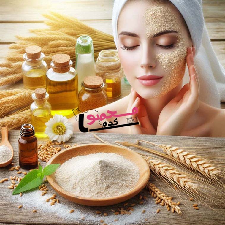 پودر جوانه گندم برای پوست